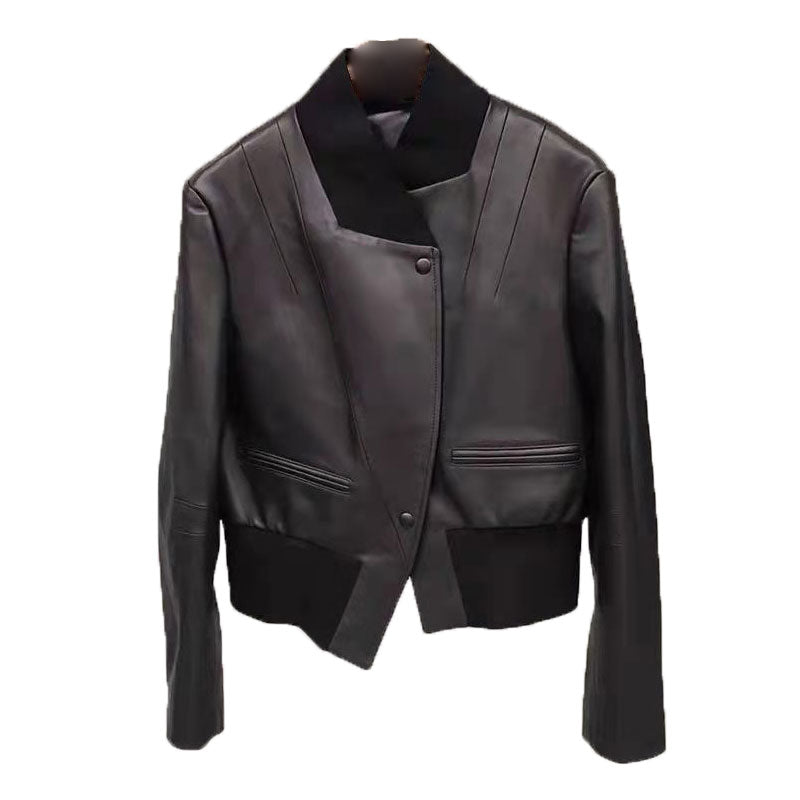 Genuine Leather Jacket Short