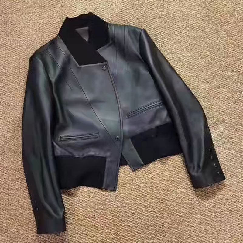 Genuine Leather Jacket Short