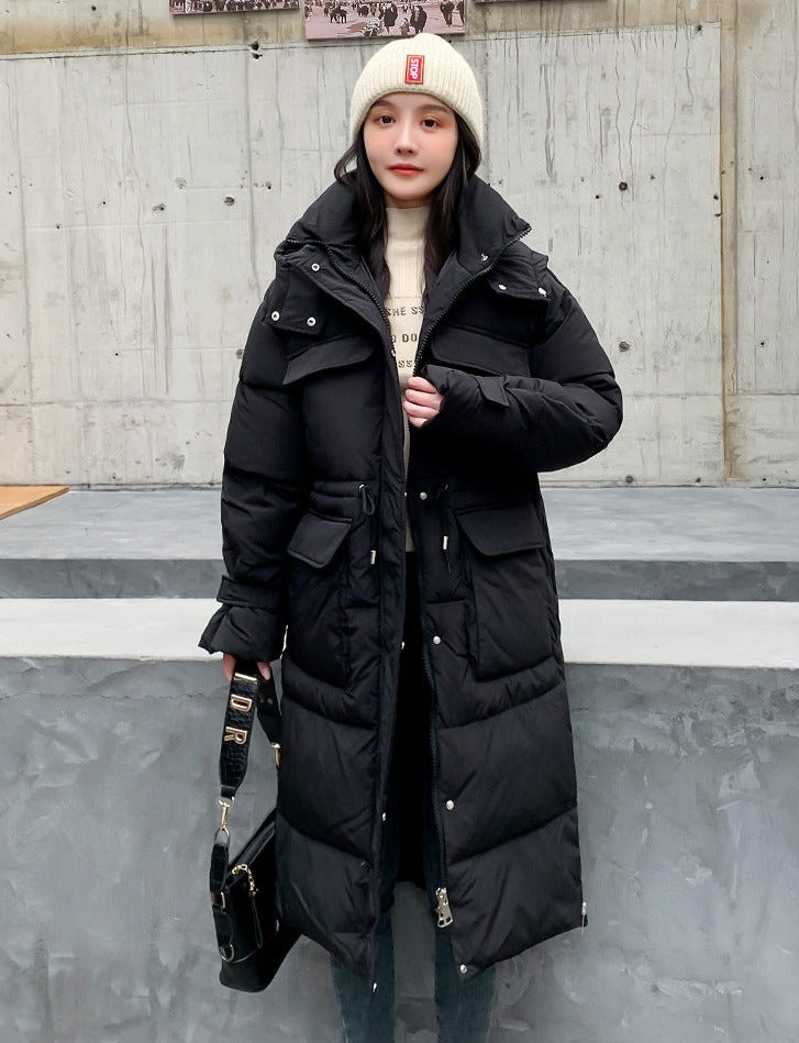 Hooded Long Puffer Jackets