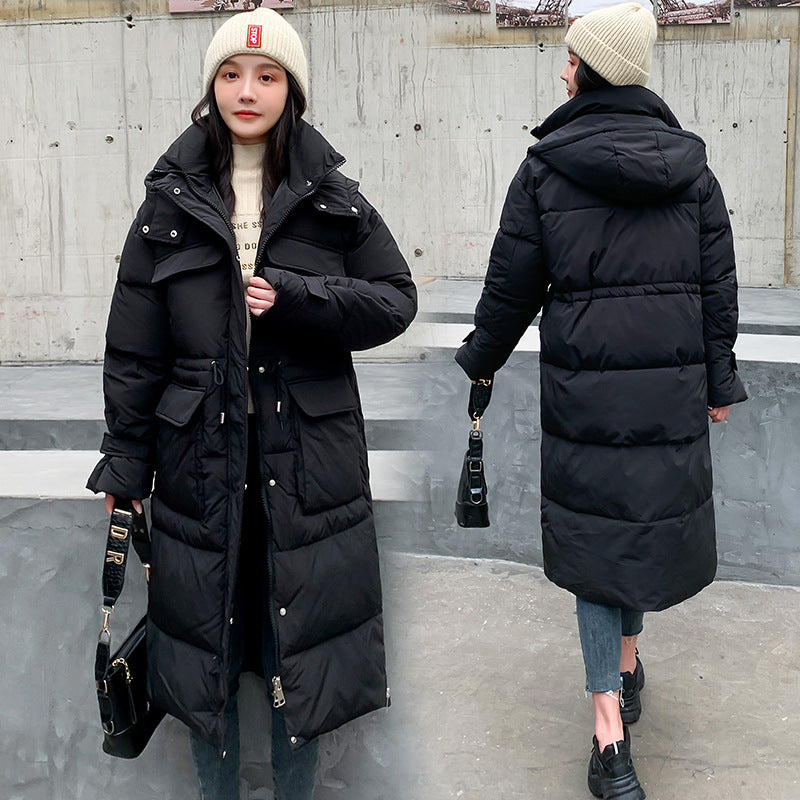 Hooded Long Puffer Jackets