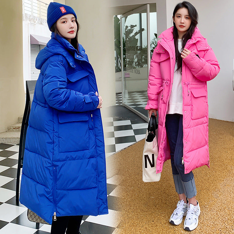 Hooded Long Puffer Jackets