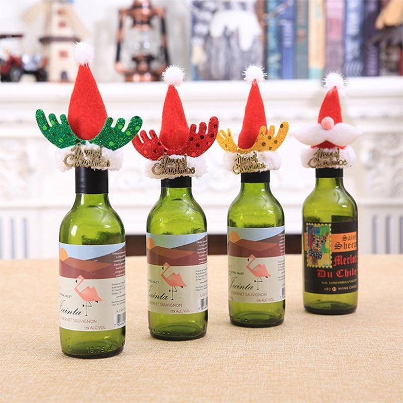 Christmas Bottle Covers