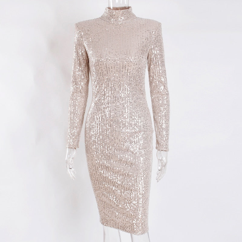 Collections of Sequin Midi Dresses