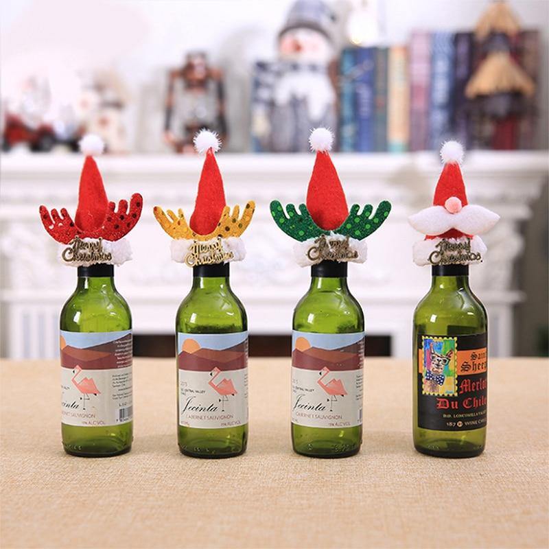 Christmas Bottle Covers