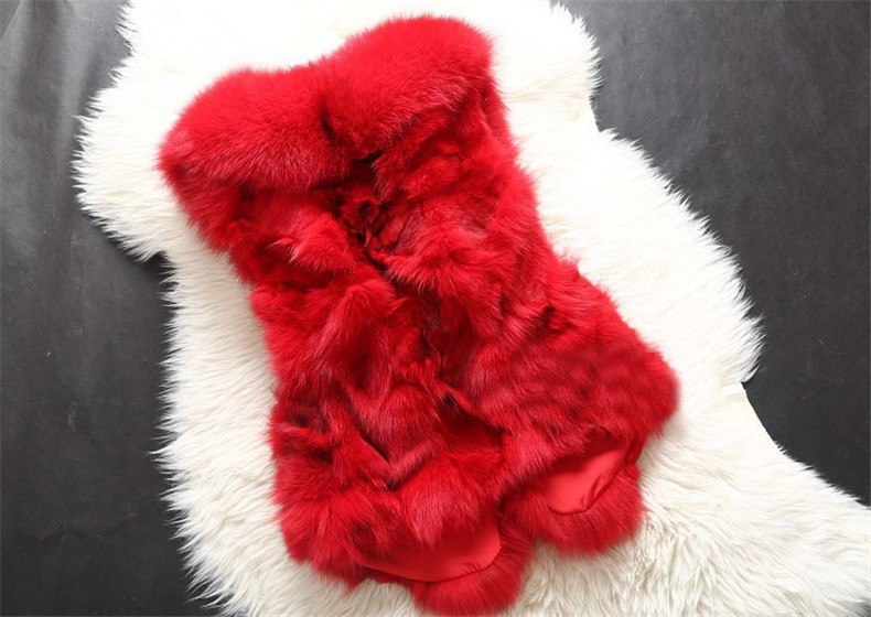 Real Fox Fur Vest (Multi-Colors)