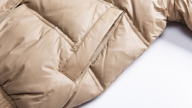 Duck Down Short Puffer Jackets