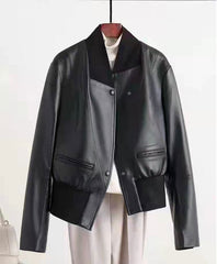 Genuine Leather Jacket Short