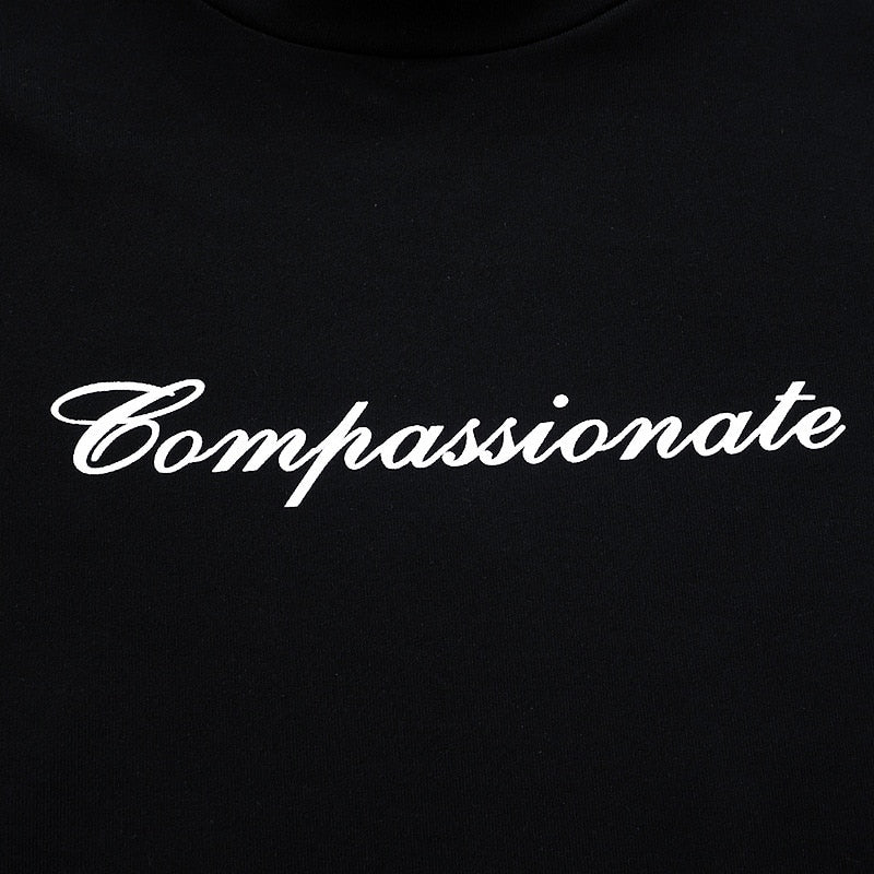 Compassionate Short-Sleeve Black Tee