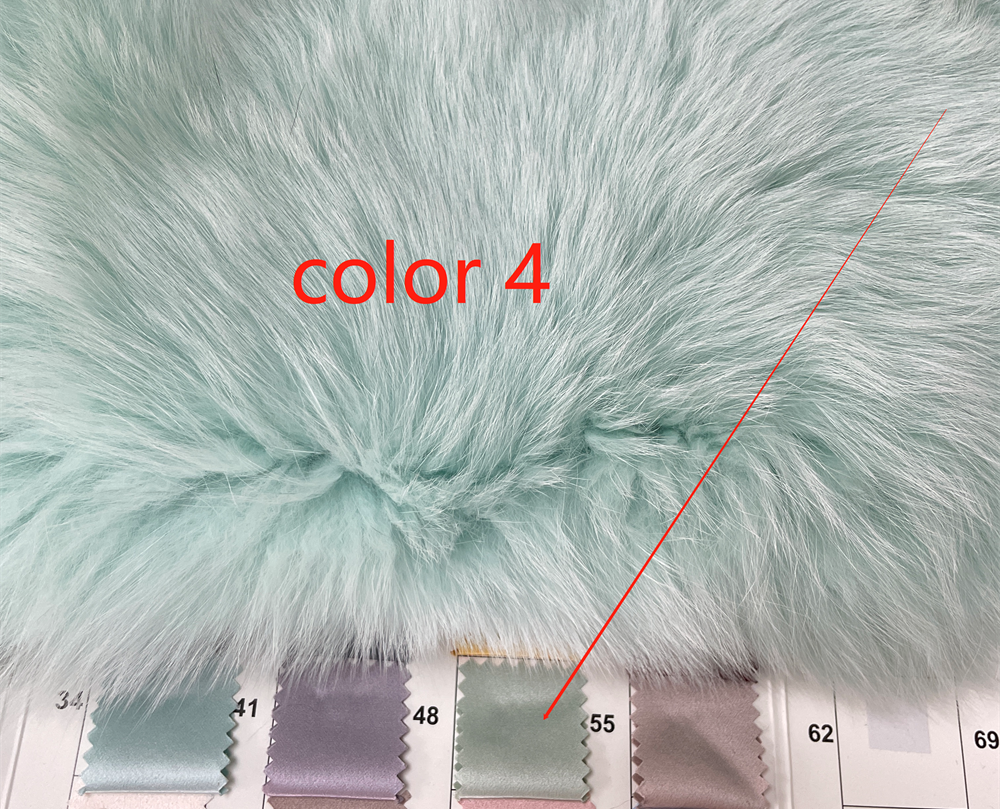 Reversible Real Fur Coats Silk Liner Hooded