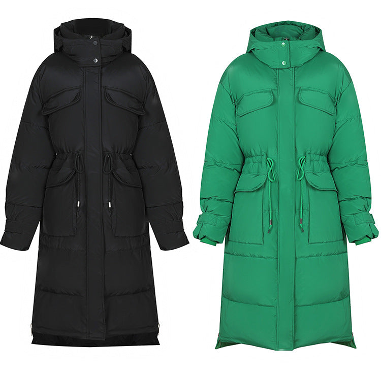 Hooded Long Puffer Jackets