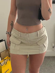 Cargo Mini Skirt