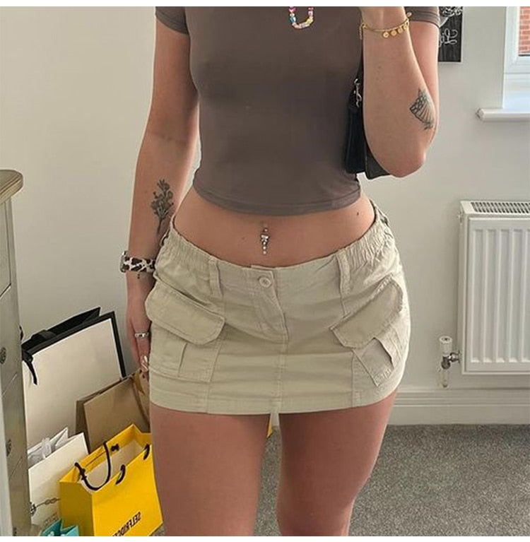 Cargo Mini Skirt