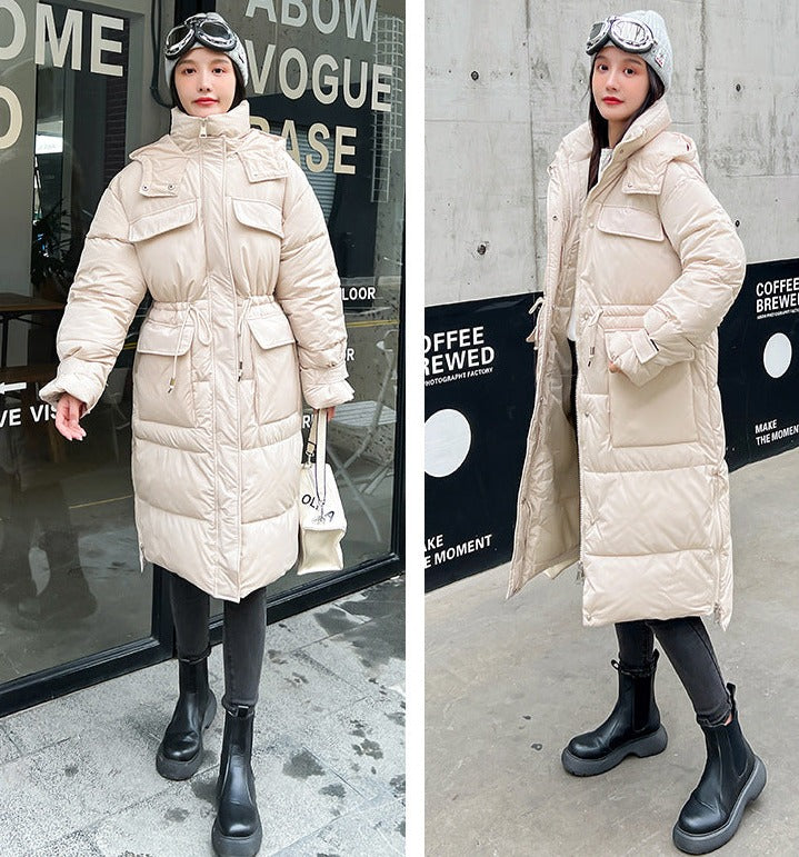 Hooded Long Puffer Jackets