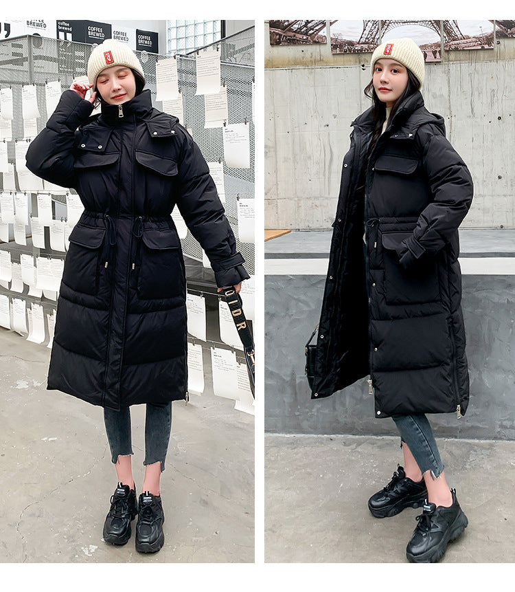 Hooded Long Puffer Jackets