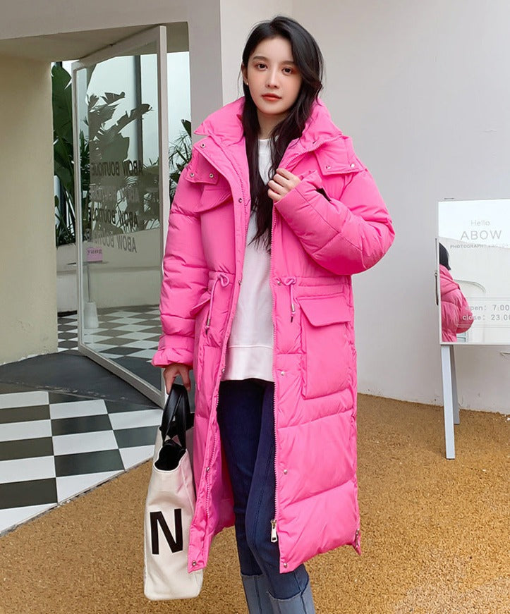 Hooded Long Puffer Jackets