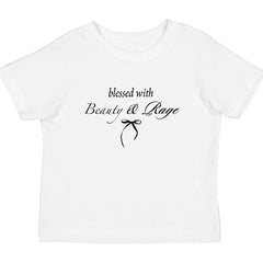 Beauty and Rage Text Graphic Top