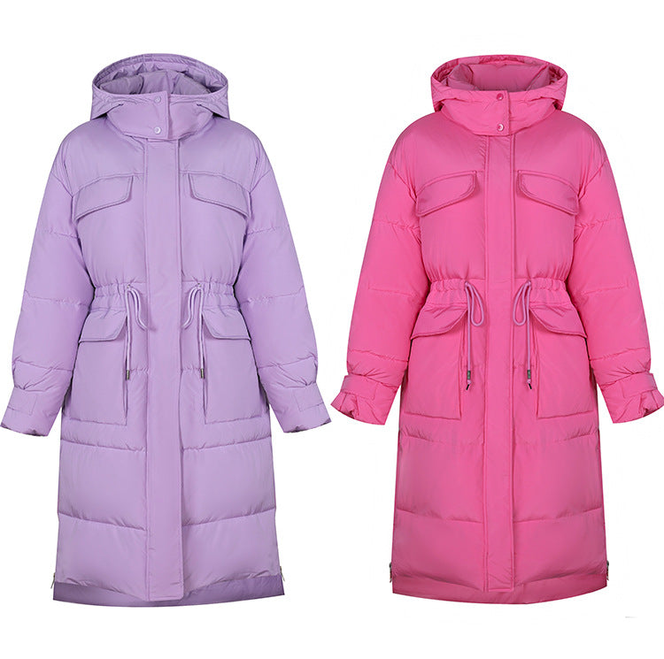 Hooded Long Puffer Jackets