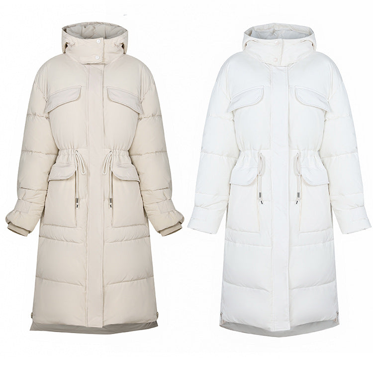 Hooded Long Puffer Jackets