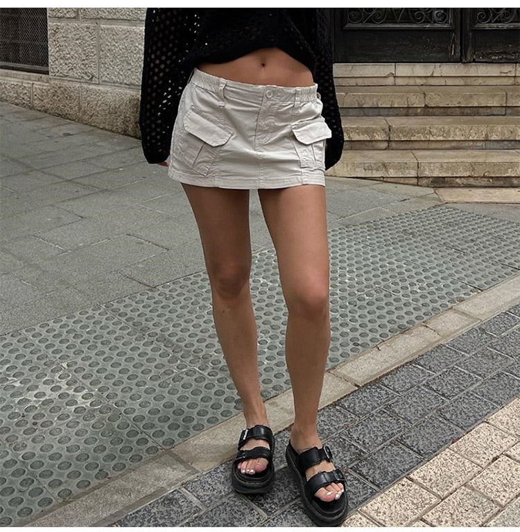 Cargo Mini Skirt