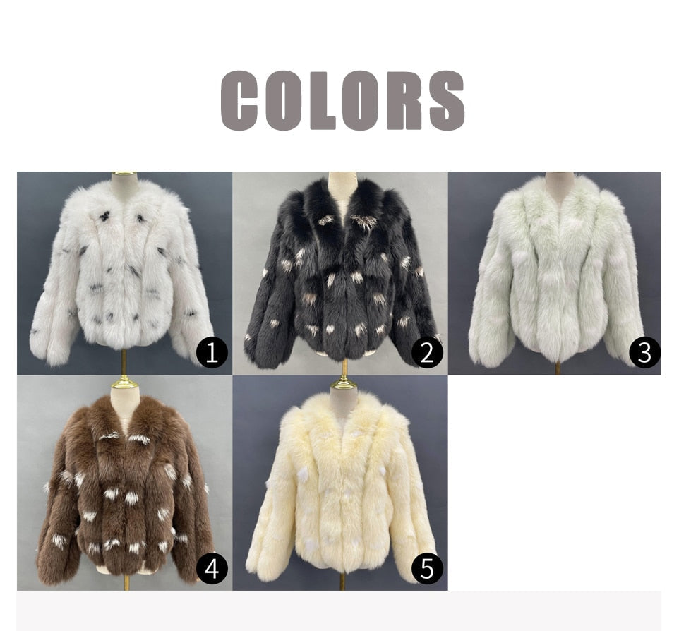 Dots & Dots Real Fur Coats