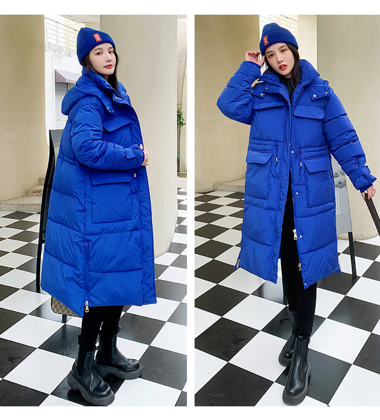 Hooded Long Puffer Jackets