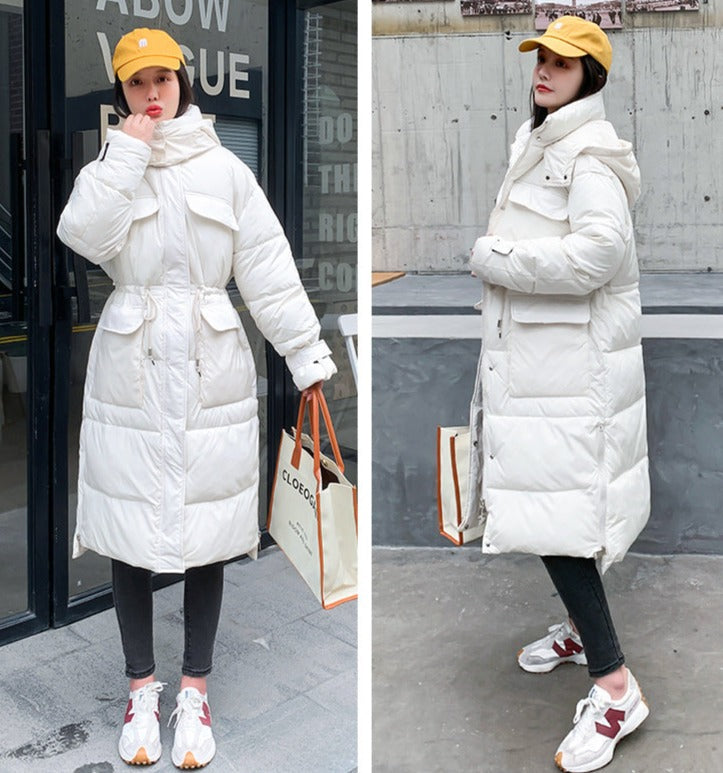 Hooded Long Puffer Jackets