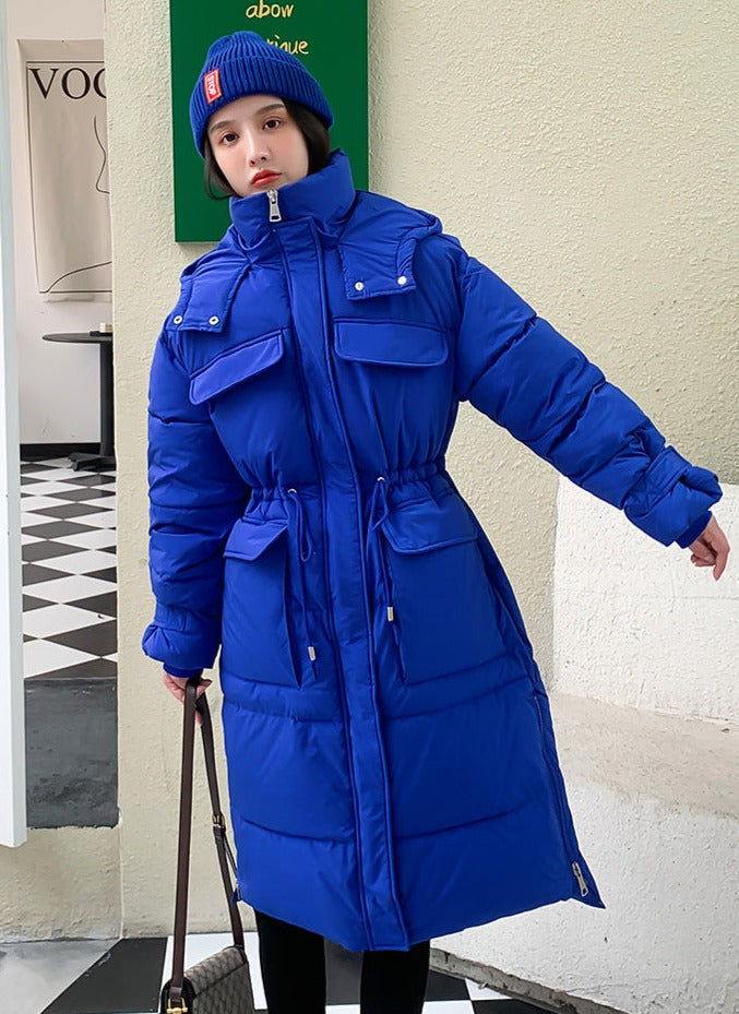 Hooded Long Puffer Jackets