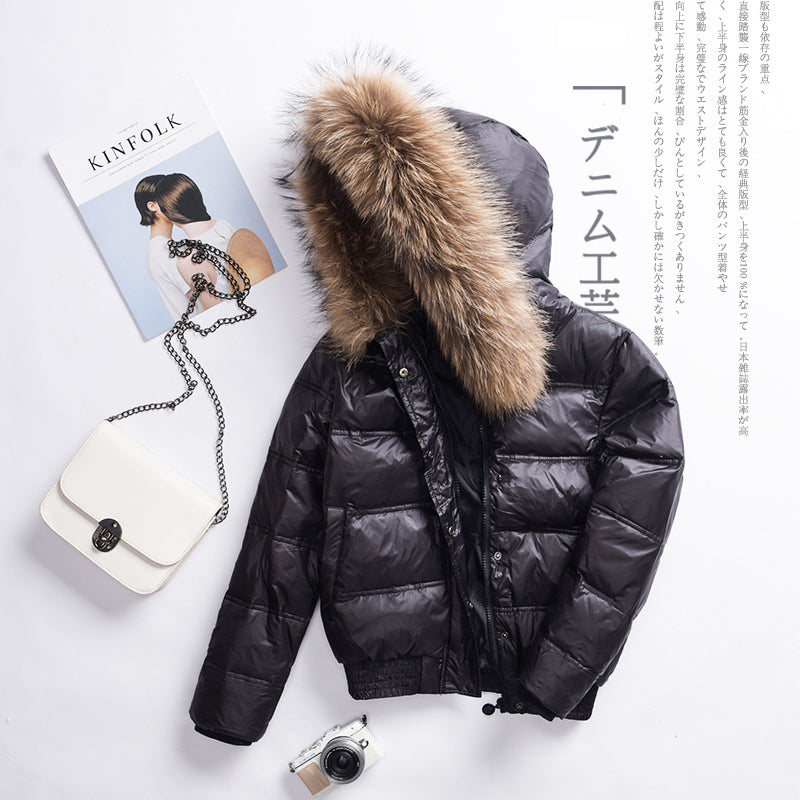 Duck Down Short Puffer Jackets