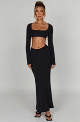 Amari Maxi Dress - Black