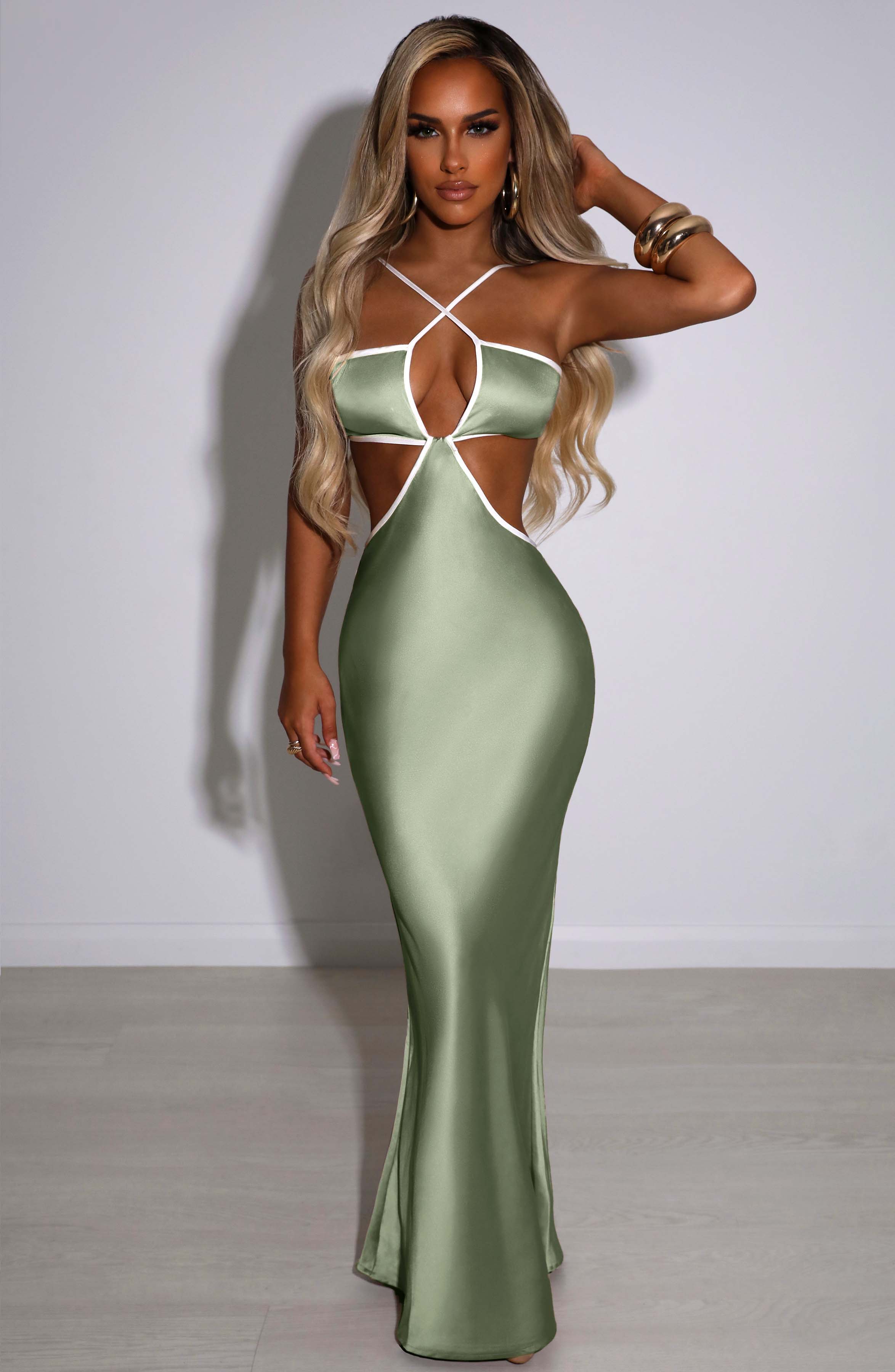 Arlo Maxi Dress - Sage