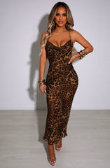 Arriella Maxi Dress - Leopard Print