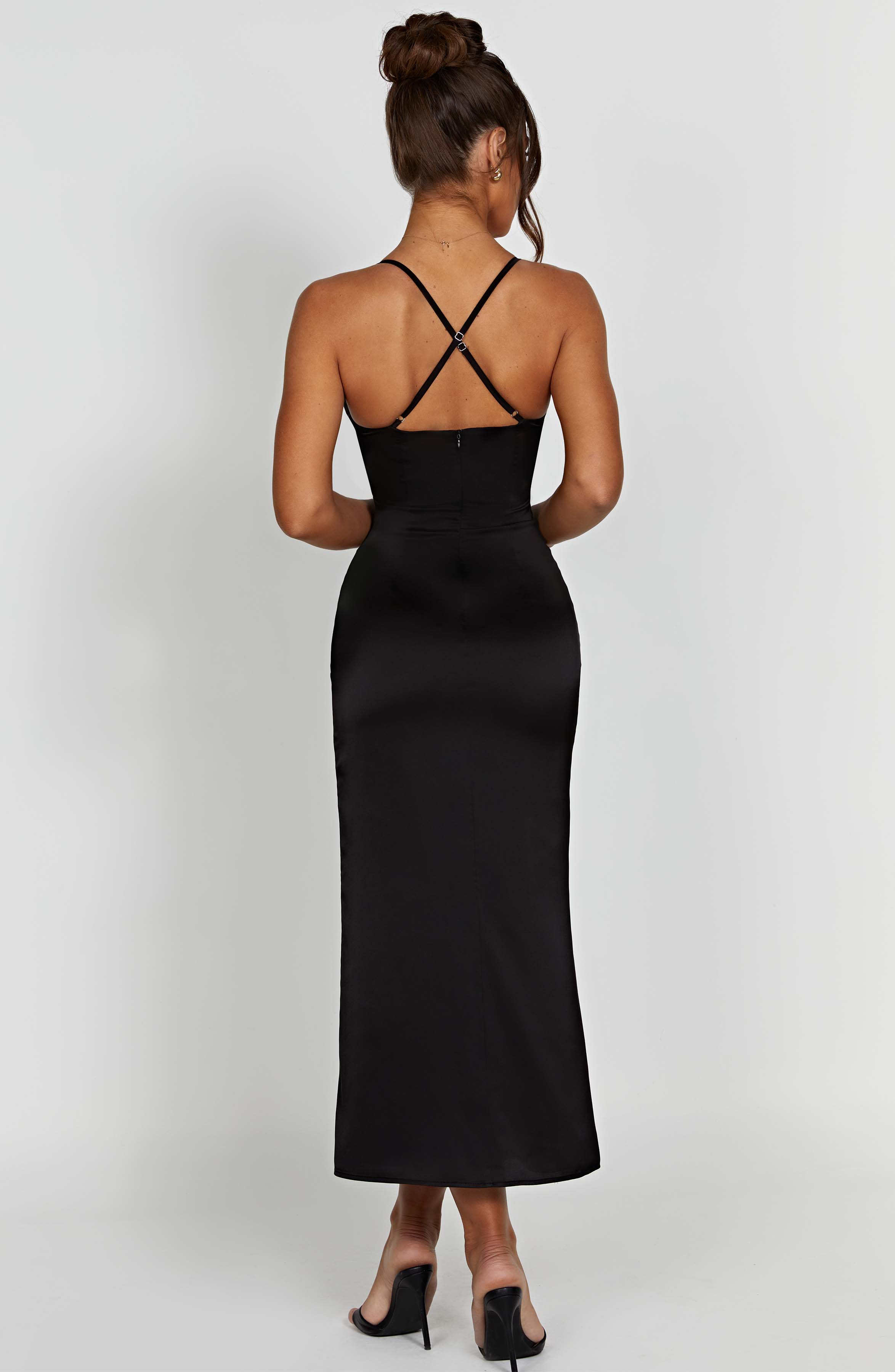 Cece Midi Dress - Black