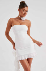 Jules Mini Dress - Ivory