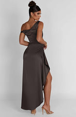 Juliene Maxi Dress - Charcoal