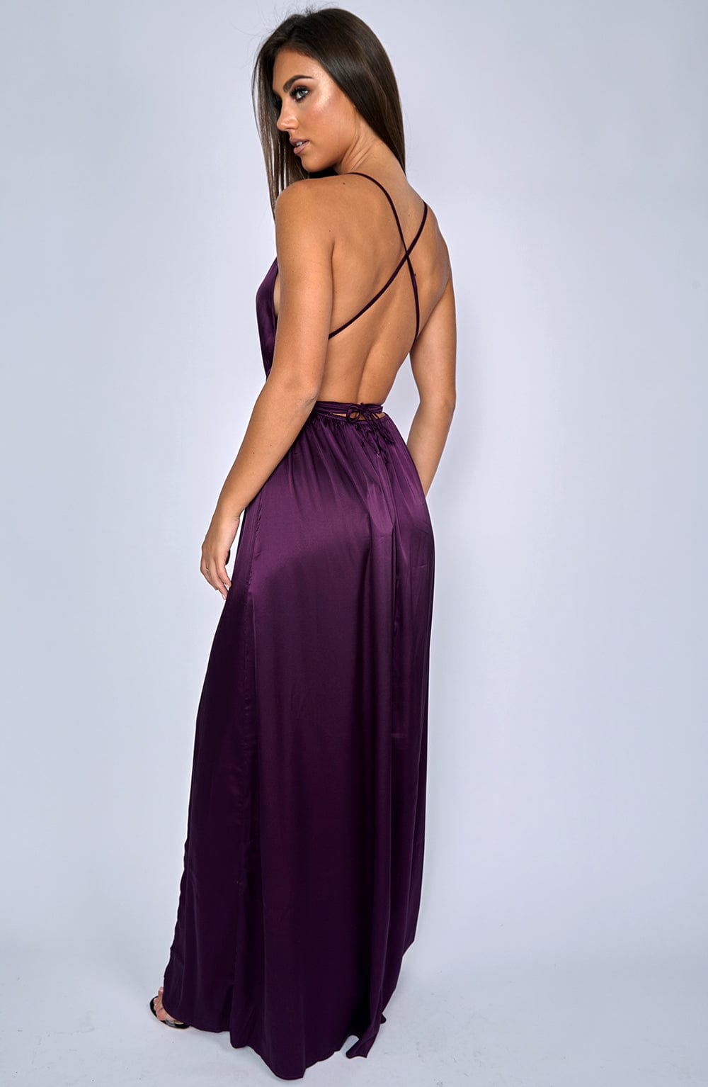 Lita Maxi Dress - Purple