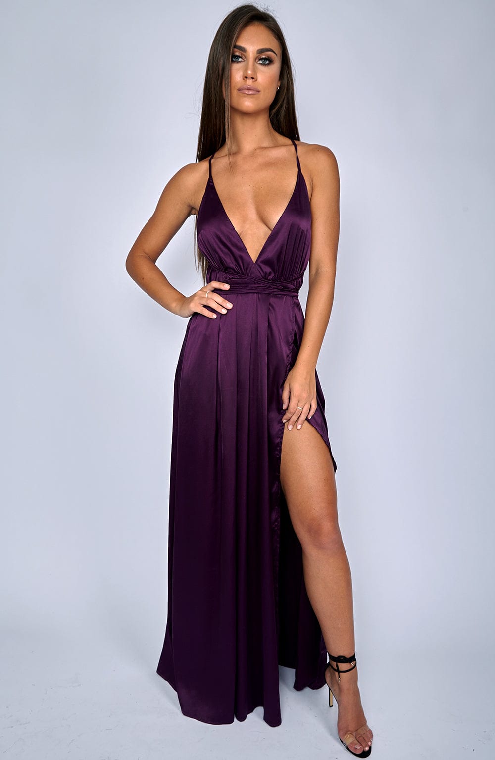 Lita Maxi Dress - Purple