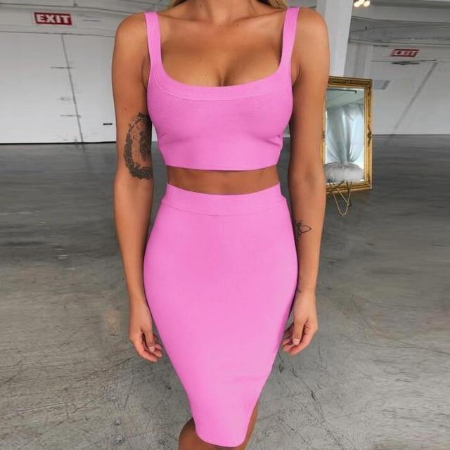 Bandage dress sets