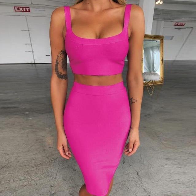 Bandage dress sets