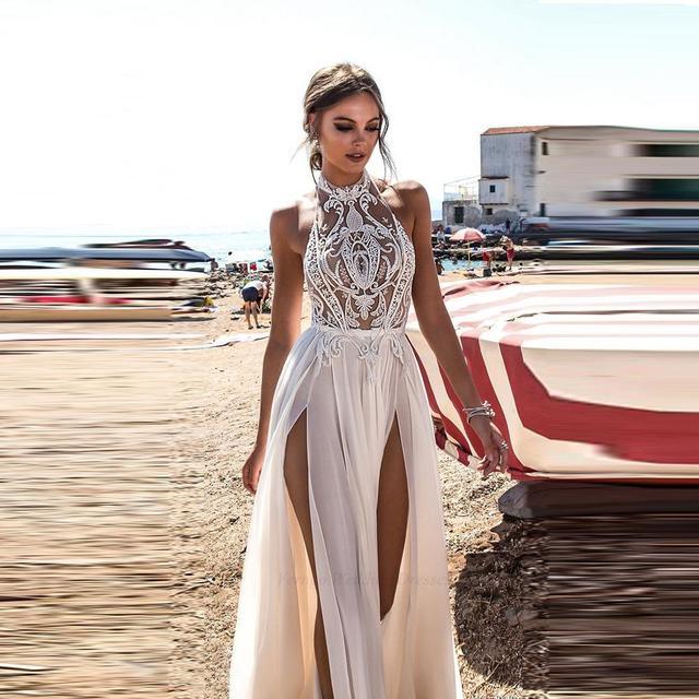 Beach Boho Bridal Dress