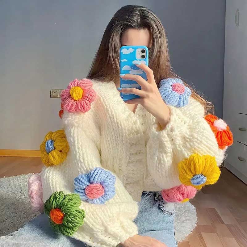 Knitted Chunky Cardigan