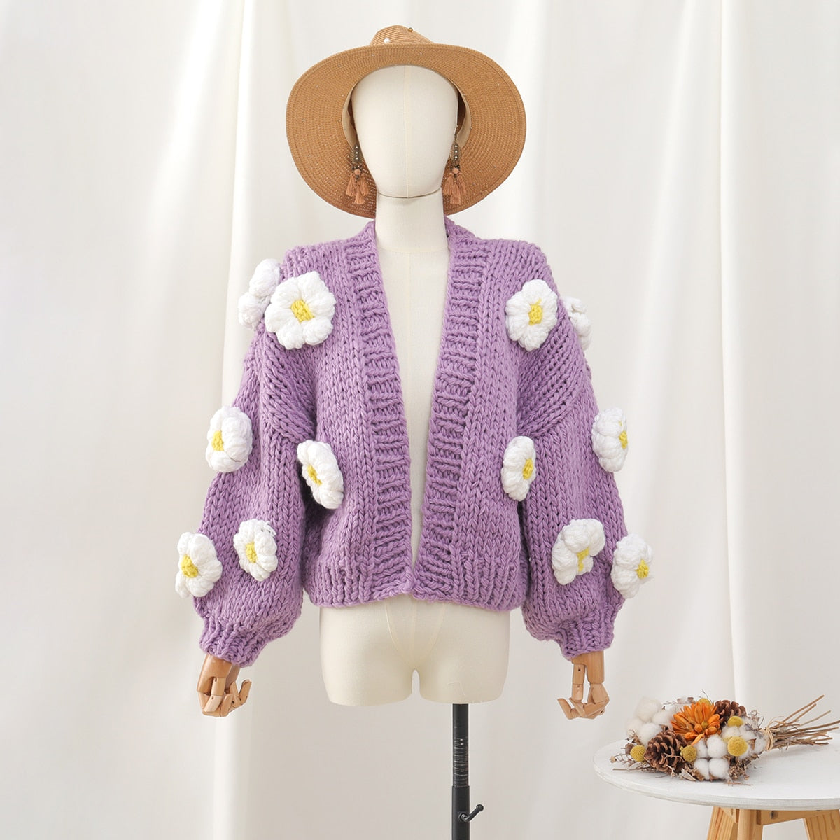 Knitted Chunky Cardigan