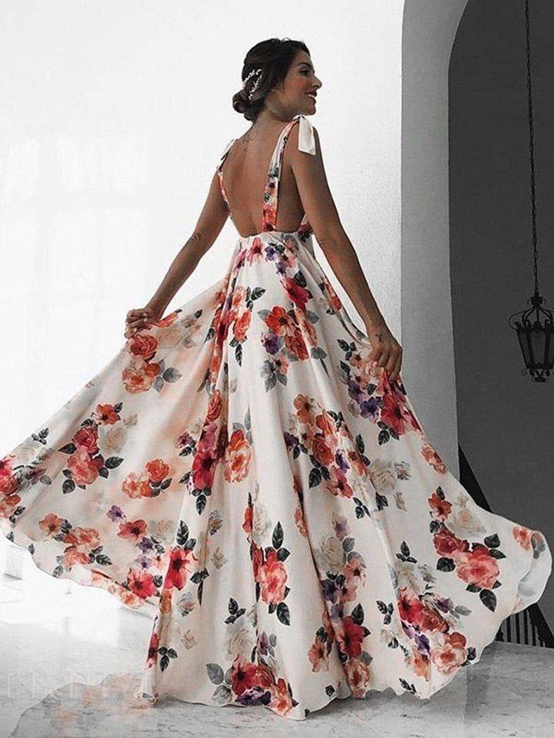 Sexy Floral Boho Dress