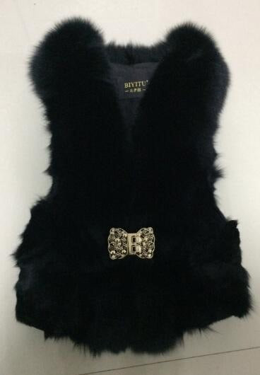 Real Fox Fur Vest (Multi-Colors)