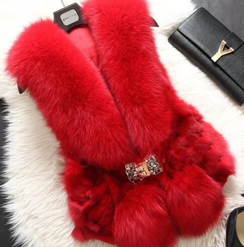 Real Fox Fur Vest (Multi-Colors)