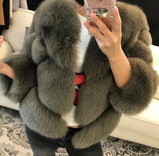 Real Natural Fox Fur Waistcoats (Multi- Colors)